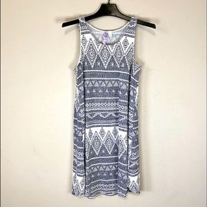 Anthropologie Southwest Fabric Sleeveless Dress